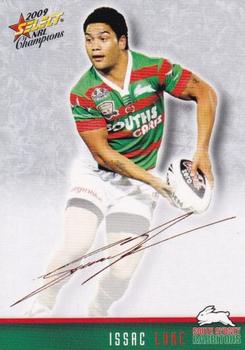 2009 Select NRL Champions - Foiled Signature #FS39 Issac Luke Front